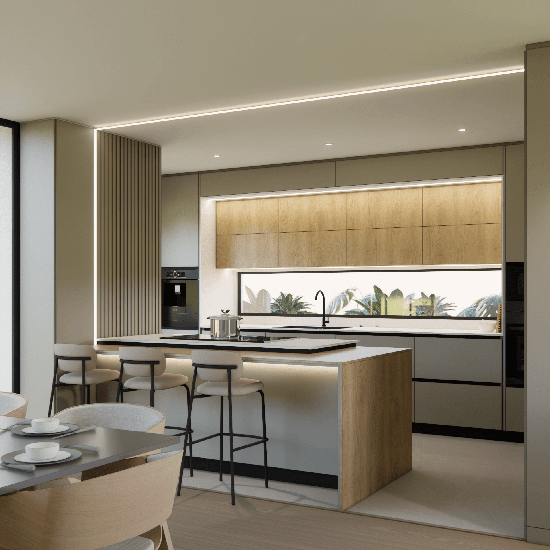 Cocina de diseño a medida, Vittiva Carpintería